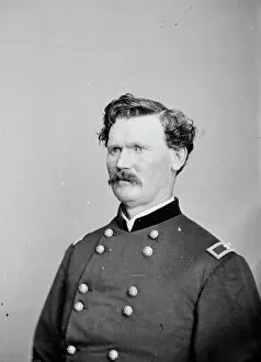 Mustache Gallery: General Robert Kingston Scott, US Army, between 1855 and 1865. Creator: Unknown