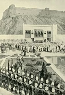 Anglo Afghan War Gallery: General Roberts Reading His Proclamation at Kabul, October 12, 1879, (1901). Creator
