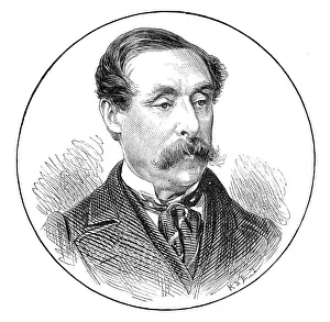 Charles Cameron Prints: General Shute, M.P. for Brighton, 1874. Creator: Unknown