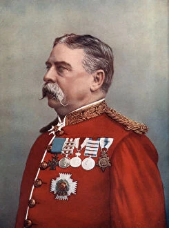 Elliott Fry Gallery: General Sir Hugh Gough, Keeper of the Jewels, Tower of London, 1902.Artist: Elliott & Fry