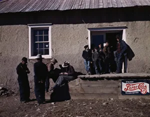 John Collier Junior Gallery: General store, Chacon, New Mexico, 1943. Creator: John Collier