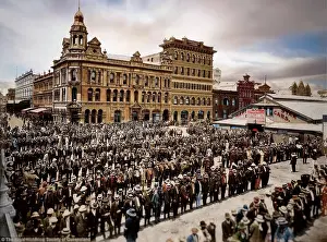 Brisbane Prints: General Strike, 1912. Creator: Unknown