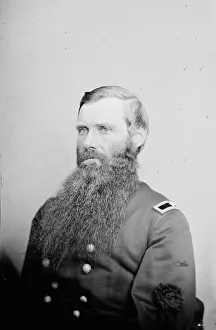 Brigadier General Prints: General Thomas Maley Harris, US Army, between 1855 and 1865. Creator: Unknown
