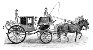 Charles Sherwood Prints: General Tom Thumbs carriage, 1844. Creator: Unknown