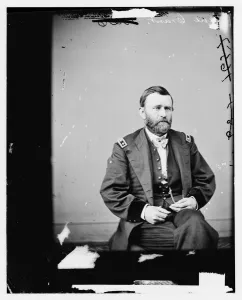 Ulyssess Grant Prints: General Ulysses. S. Grant, between 1855 and 1865. Creator: Unknown