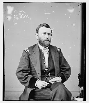 General Ulysses. S. Grant, between 1855 and 1865. Creator: Unknown