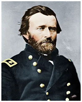 General Ulyssess Grant, American soldier and politician, c1860s (1955)