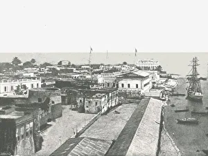 Zanzibar Prints: General view of the capital, Zanzibar, 1895. Creator: Unknown