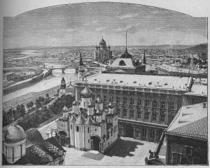Red Square Prints: General View of the City of Moscow, 1902