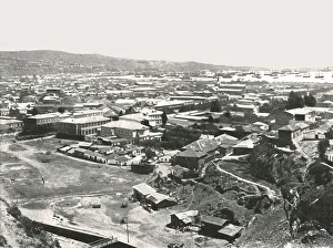 Valparaiso Prints: General view of the city, Valparaiso, Chile, 1895. Creator: Unknown