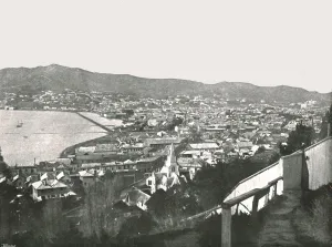 Cook Strait Prints: General view of the city, Wellington, New Zealand, 1895. Creator: Unknown
