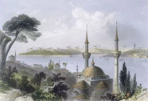 Scutari Prints: General view of Constantinople from Scutari
