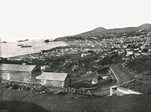Madeira Prints: General view of Funchal, Madeira, Portugal, 1895. Creator: Unknown