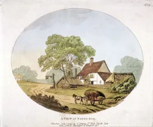 F Jukes Prints: General view of Hampstead, London, 1794. Artist: Francis Jukes