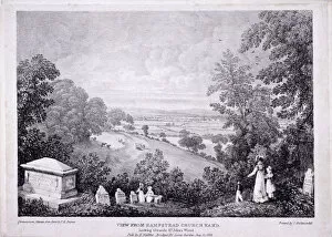Baynes Gallery: General view of Hampstead, London. 1822. Artist: Thomas Mann Baynes
