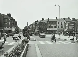 Road Junction Prints: General view of Hoe Street, Walthamstow