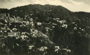 Hill Station Prints: General View of Jakko, Simla, c1918-c1939. Creator: Unknown