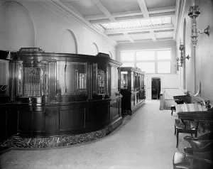 Facilities Prints: General view looking towards rear