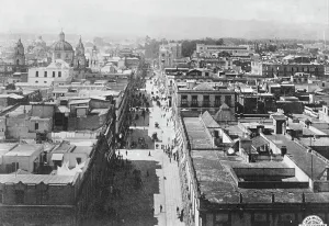 Mexico City Mexico Prints: General View, Mexico City, Mexico, 1913. Creator: Unknown