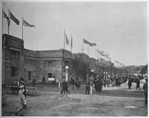 General view of the Palace of Engineering, British Empire Exhibition, Wembley, London, 1924 General view of the Palace of Engineering, British Empire Exhibition, Wembley, London, 1924