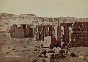 Henri Bechard Prints: General View of the Ramesseum. Luxor