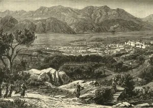 General View of Sparta, Restored, 1890. Creator: Unknown