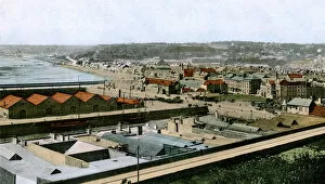 Channel Islands Collection: General view of St Helier, Jersey, 1906