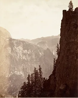 High Prints: General View of Yosemite, ca. 1872, printed ca. 1876. Creator: Attributed to Carleton E