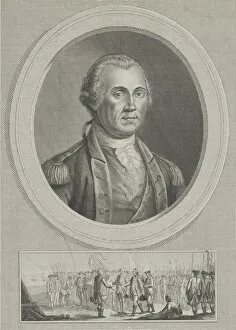 Cornwallis Charles Cornwallis 1st Marquess Gallery: General Washington, ca. 1794. Creator: Thomas Holloway