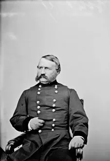American Civil War Gallery: General William Hemsley Emory, US Army, between 1855 and 1865. Creator: Unknown