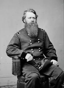 Attach And Xe9 Prints: General William W. Belknap, US Army, between 1855 and 1865. Creator: Unknown