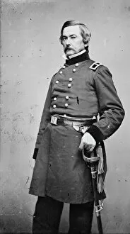 Mustache Gallery: General Willis A. Gorman, US Army, between 1855 and 1865. Creator: Unknown