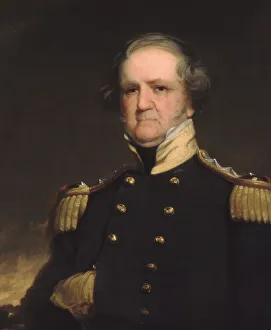 General Winfield Scott, ca. 1855. Creator: Robert Walter Weir General Winfield Scott, ca. 1855. Creator: Robert Walter Weir