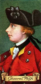Reformer Prints: General Wolfe, taken from a series of cigarette cards, 1935