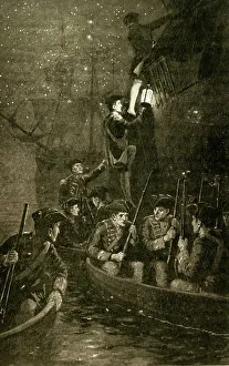 Cs Dawe Prints: General Wolfe's Attack on Quebec, (1902). Creator: Unknown