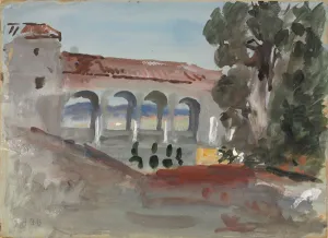 Hercules Brabazon Prints: Generalife, Granada. Creator: Hercules Brabazon (British, 1821-1906)
