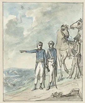 Bonaparte Napoleon Prints: The Generals Napoleon and Berthier, 1801. Creator: Juriaan Andriessen
