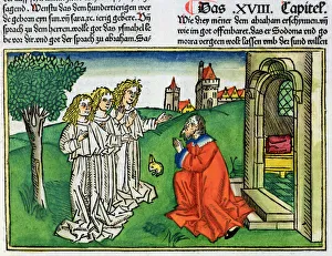 Genesis 18: 2: Abraham and the three angels