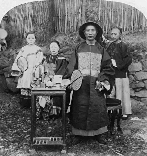 Conical Prints: A genial official of interior China