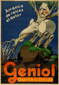 Promotion Prints: Geniol, 1930. Creator: Mauzan, Luciano Achille (1883-1952)