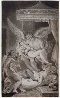 Guildhall Library Art Gallery: Genius Bearing the Soul Aloft, c1780-1848. Artist: Edward Francis Burney