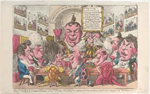 Toasting Prints: The Genius of Caricature, and his Friends, celebrating the completion of the Secon