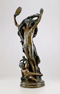 Celebrations Prints: Genius of the Dance, between 1880 and 1890. Creator: Jean-Baptiste Carpeaux