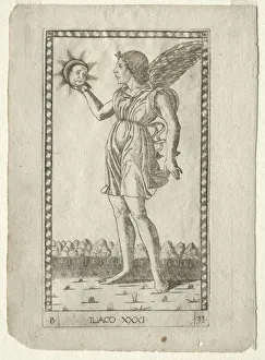 Genius of the Sun (from the Tarocchi, series B: Cosmic Principles & Virtues, #31), before 1467