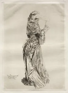 A Genoise, 1877. Creator: Jules Jacquemart (French, 1837-1880)