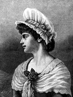 William Biscombe Prints: 'Gentle, Loving, Good, Wearing the Rose of Womanhood'