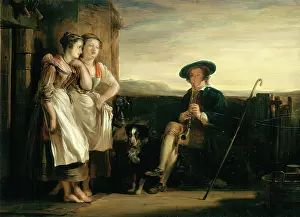 Gentle Prints: The Gentle Shepherd, 1823. Creator: David Wilkie