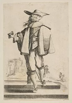 Bosse Abraham Collection: Gentleman with a Glove, 1629. Creator: Unknown