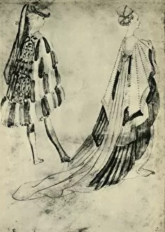 Antonio Di Puccio Pisano Gallery: Gentleman and Lady in Court Costume, c1420-1455, (1943). Creator: Pisanello