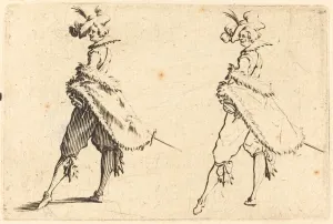 Gentleman Viewed from the Side, c. 1622. Creator: Jacques Callot